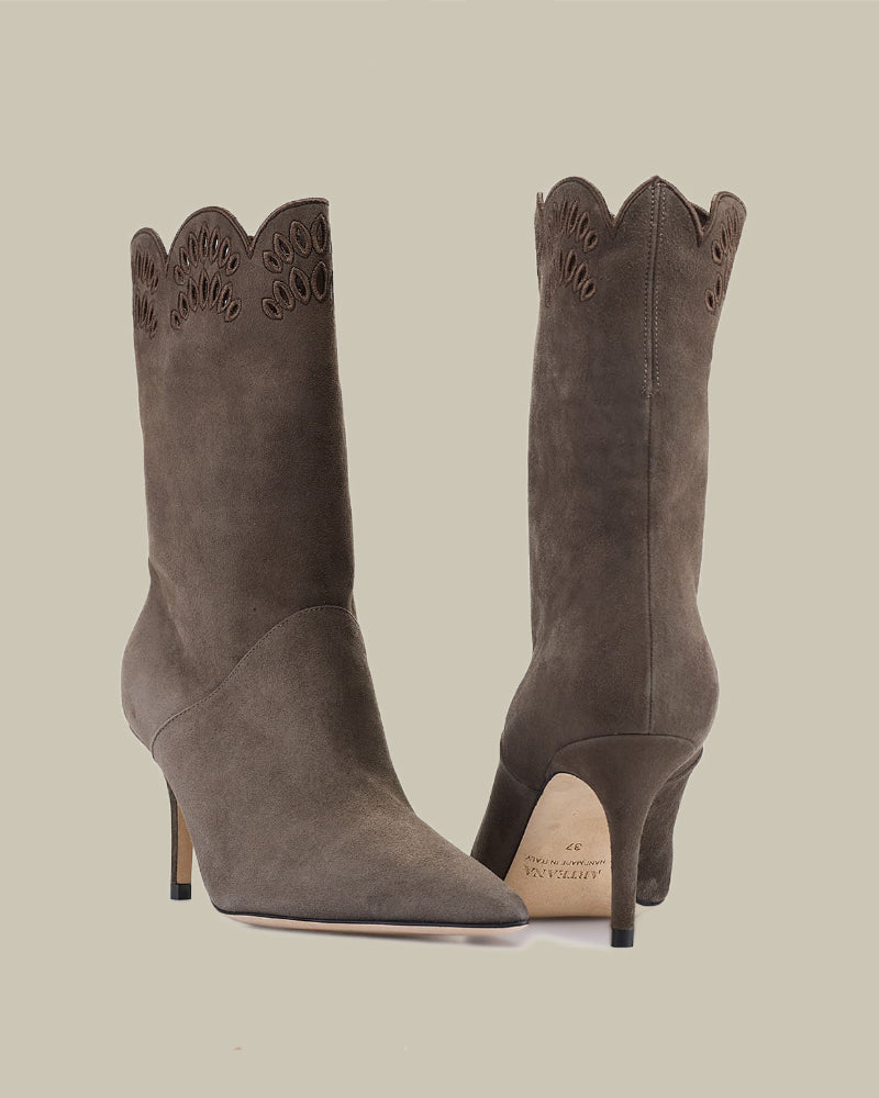 Milano 75 Bootie Taupe