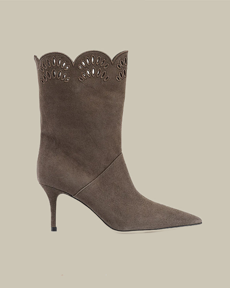 Milano 75 Bootie Taupe