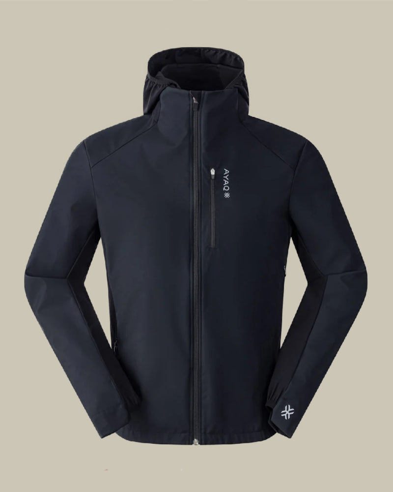 RAVEN Black Veste Softshell Jacket