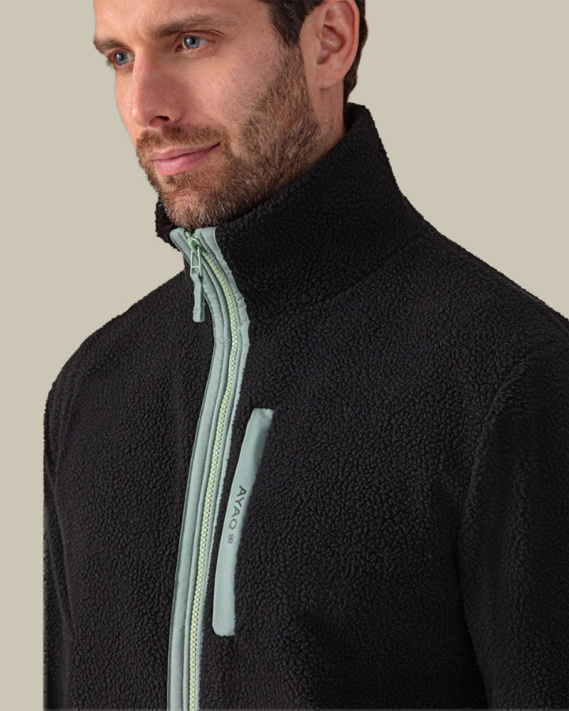 AROLLA Black Polaire Grand Comfort Fleece