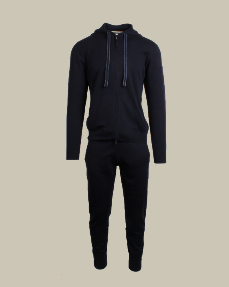 Navy High Tech Merino Tracksuit