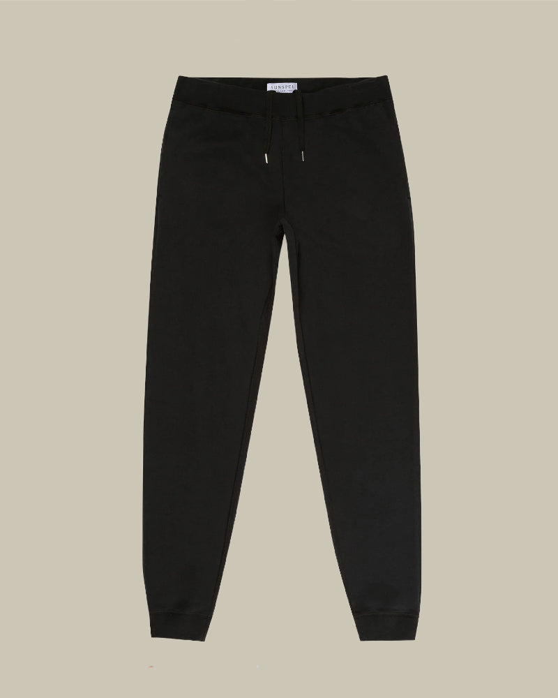 Loopback Sweatpants Black