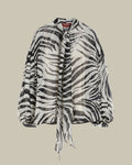 Printed Silk Chiffon Blouse
