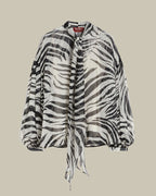 Printed Silk Chiffon Blouse