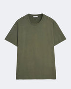 Khaki Fine Cotton T Shirt