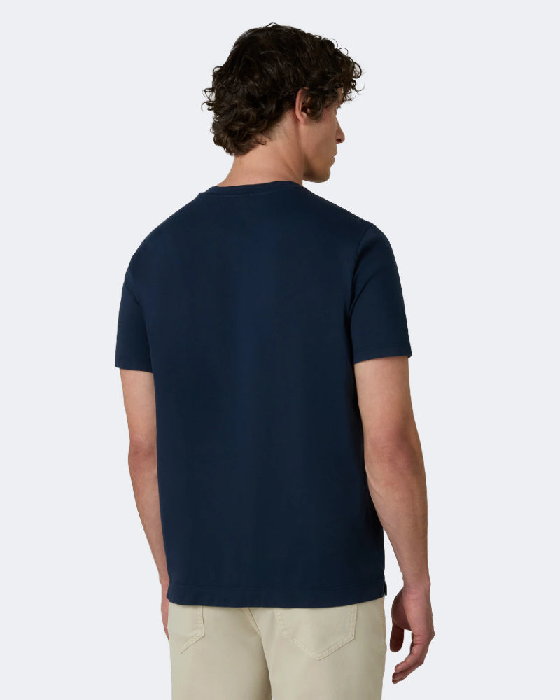 Navy Fine Cotton T Shirt