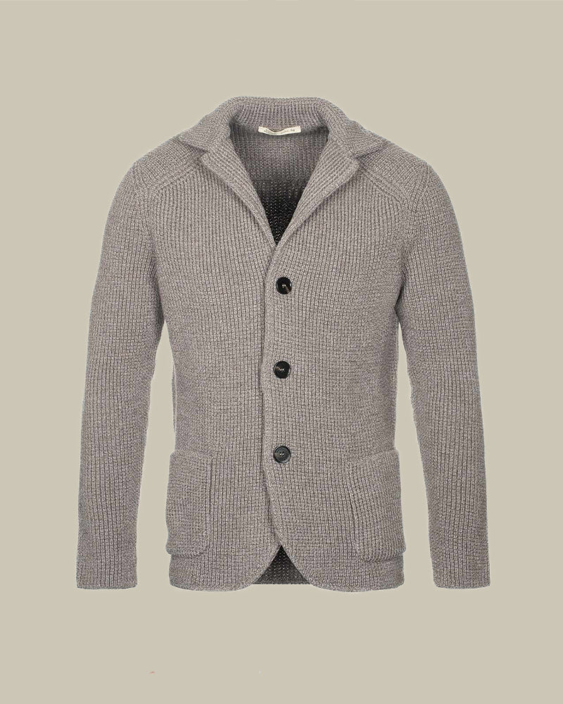Brenta Cable Knit Swacket Beige