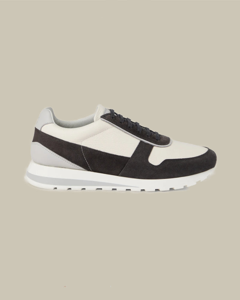 Washed Suede & Calfskin Runners