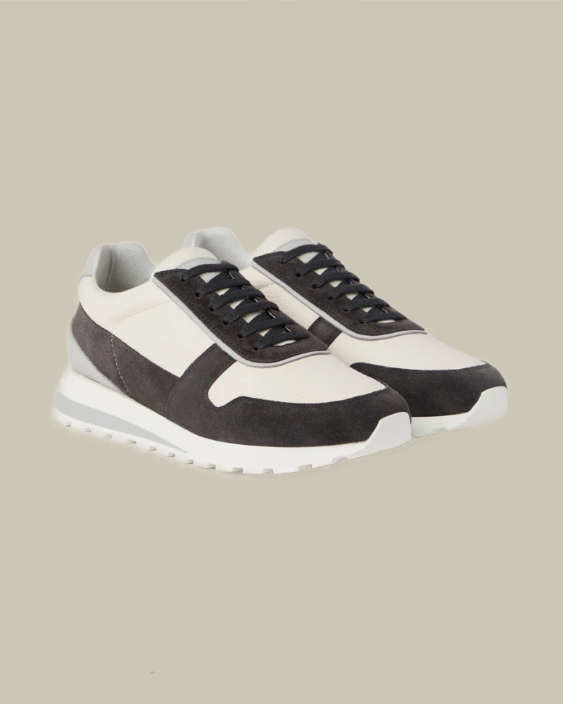 Washed Suede & Calfskin Runners