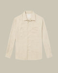 Beige Linen Resort Shirt
