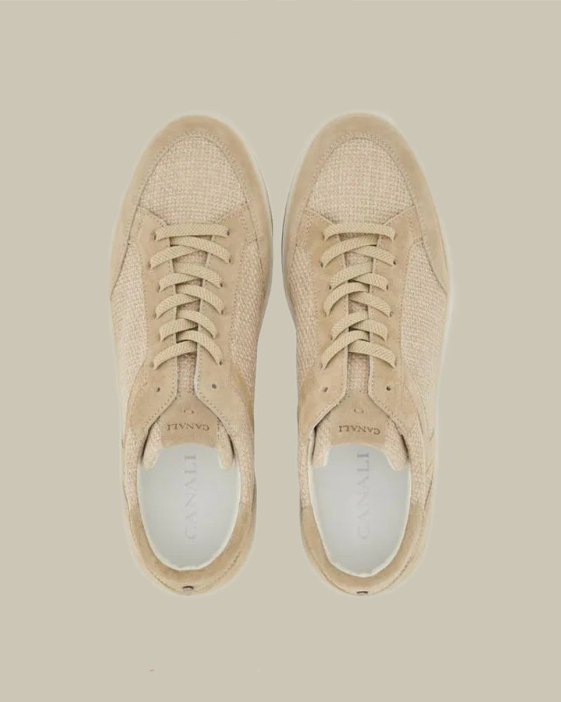 Beige Suede Nuvola Sneaker