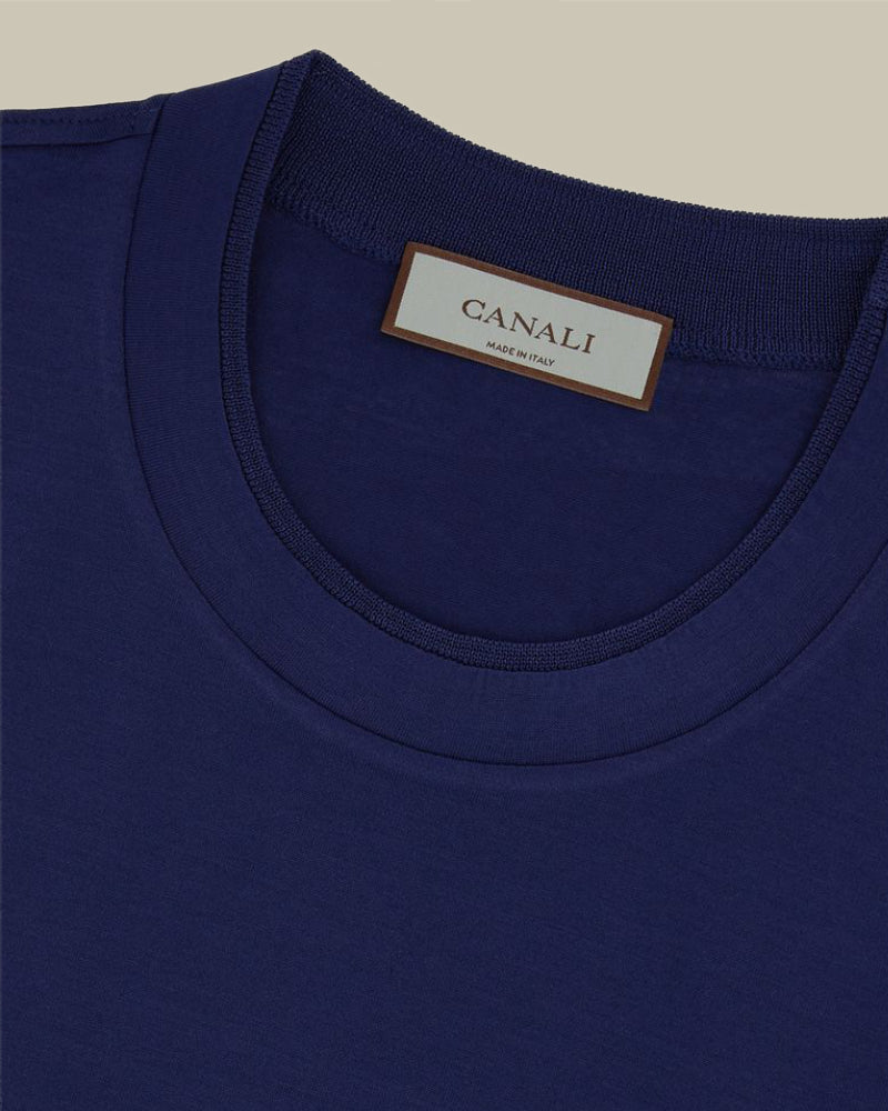 Navy Tonal Tipping T Shirt