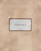 Beige Suede Hybrid Blouson