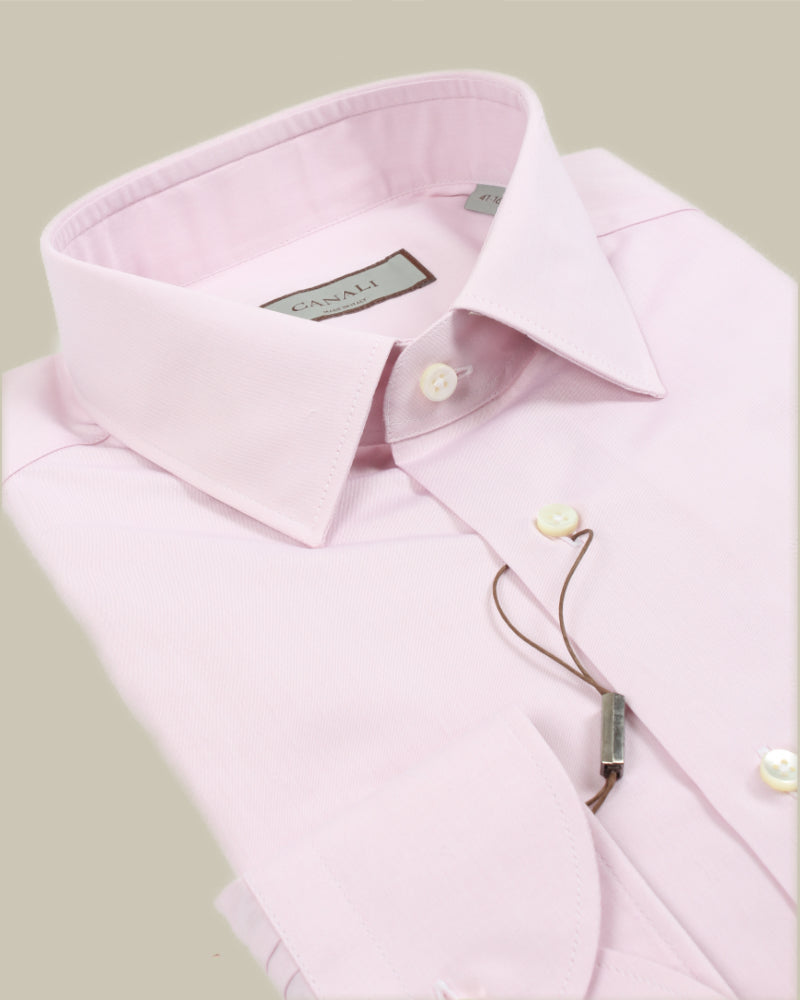 Pink Poplin Formal Shirt