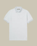 Light Blue Cotton-Pique Polo Shirt