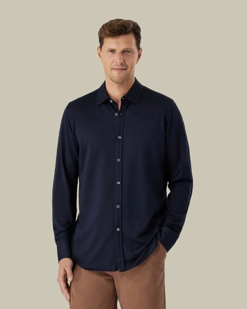Navy Jersey Shirt