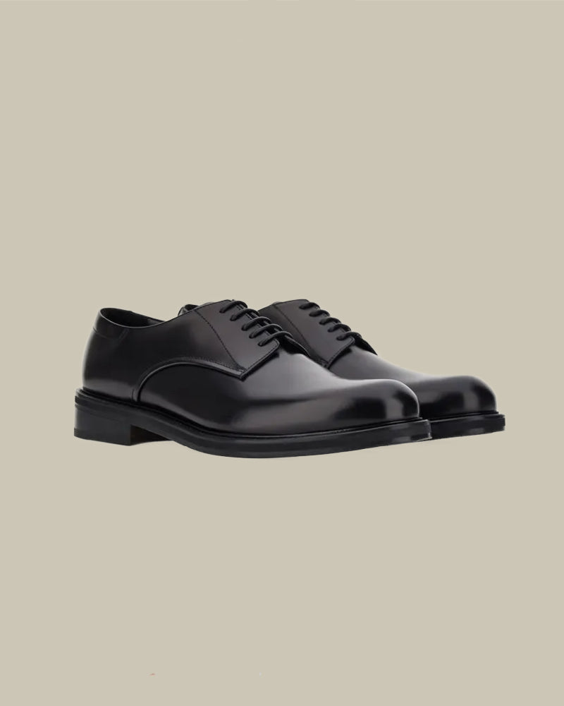 Black Derby Shoe