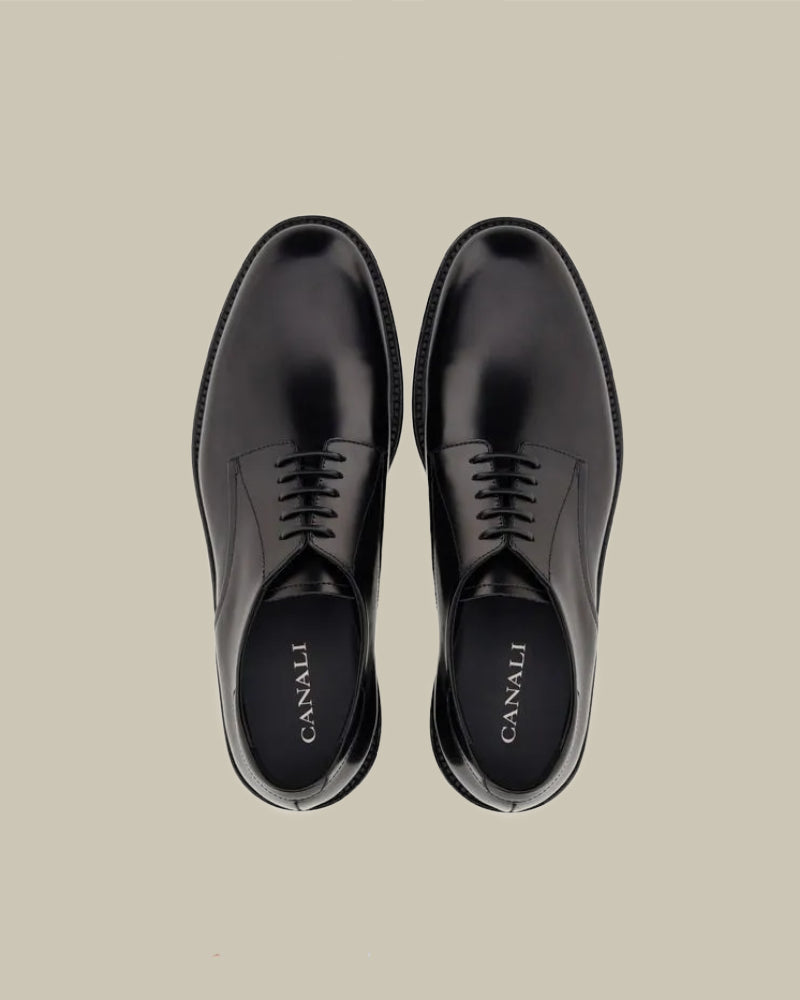 Black Derby Shoe