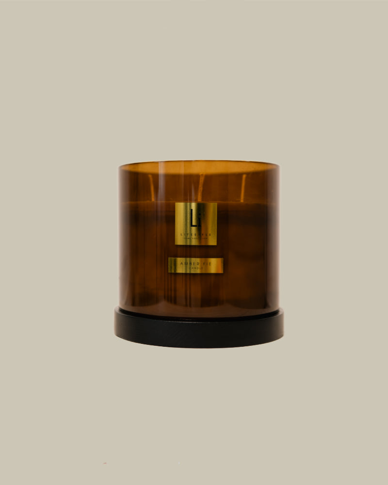 Luxury XXL Candle - Amber Fie