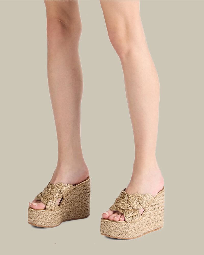 Gold Tahiti Wedge