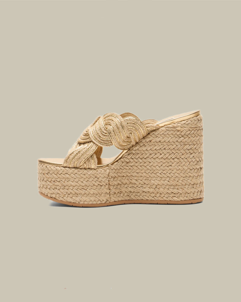Gold Tahiti Wedge