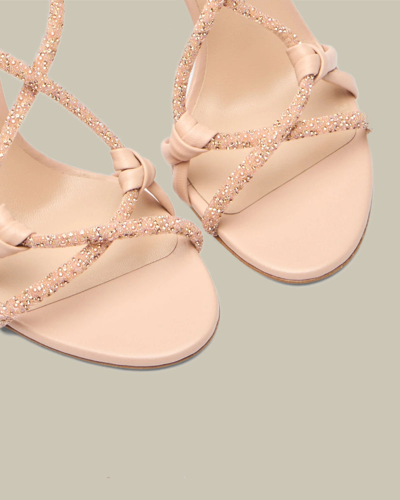 Casadei Julia Itaca Sandal Nude | MAISON 49