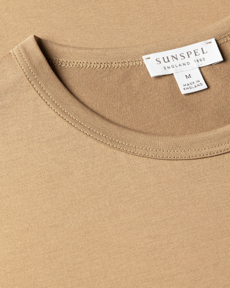 Classic T Shirt Dark Beige