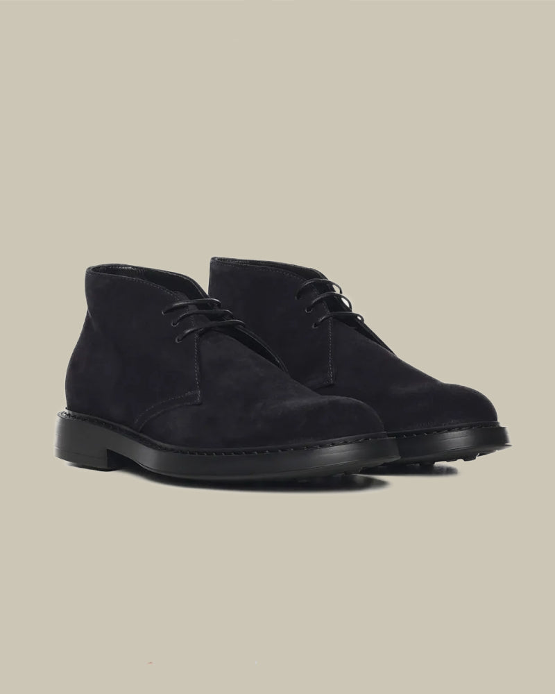 Black Suede Chukka Boot