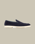 Navy Suede City Loafer