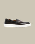 Brown Calf Skin Cupsole Penny Sneaker