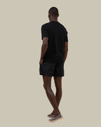 Organic Cotton Black V Neck T Shirt