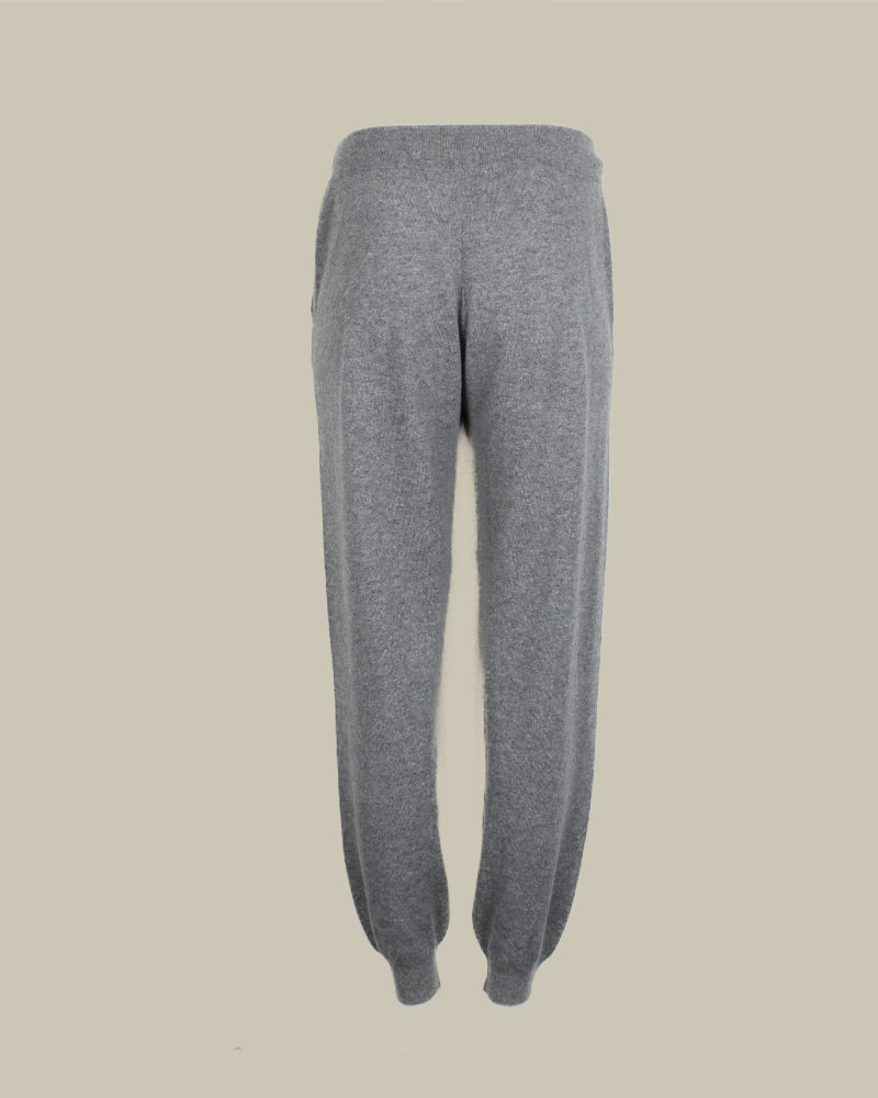 Coraline Knit Grey Cashmere Joggers