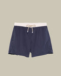 Navy & Beige Tahiti Airstop Swim Short