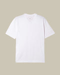 Organic Cotton White V Neck T Shirt