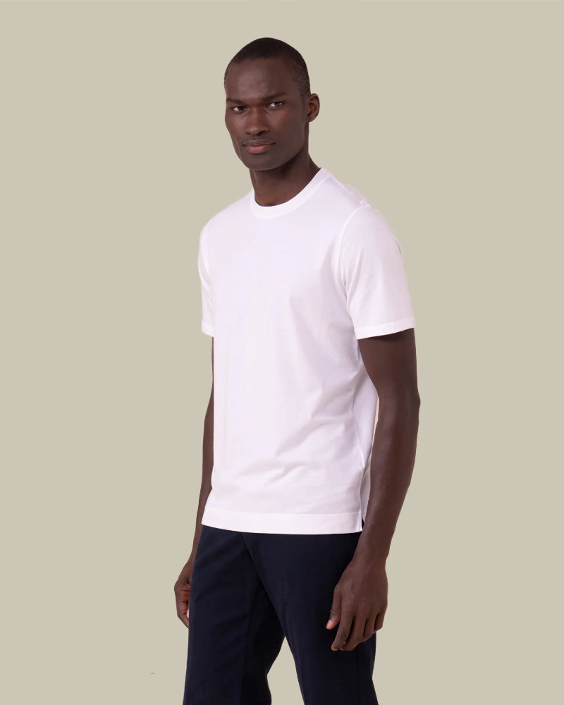 White Extreme Organic Cotton Short Sleeve T-shirt