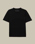 Organic Cotton Black V Neck T Shirt