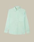 Palmaria Turquoise Cotton Voile Dusty Shirt