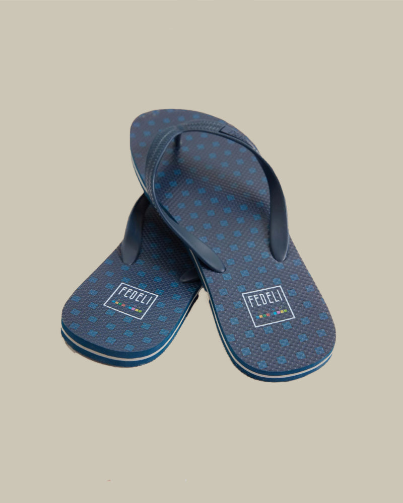 Logo Print Flip Flops
