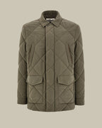 Sage Green Technical Fabric Utility Jacket