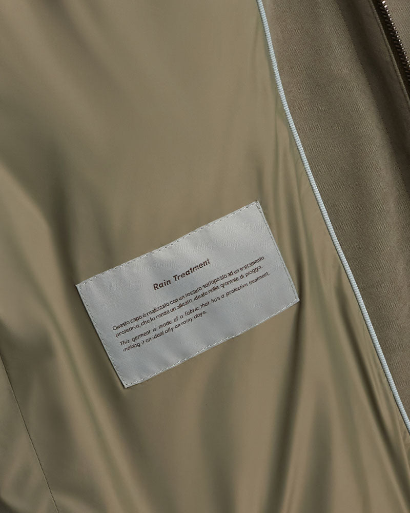 Sage Green Technical Fabric Utility Jacket
