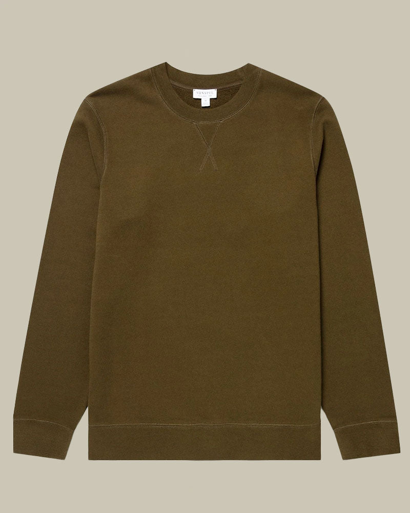 Loden Green Loopback Sweatshirt