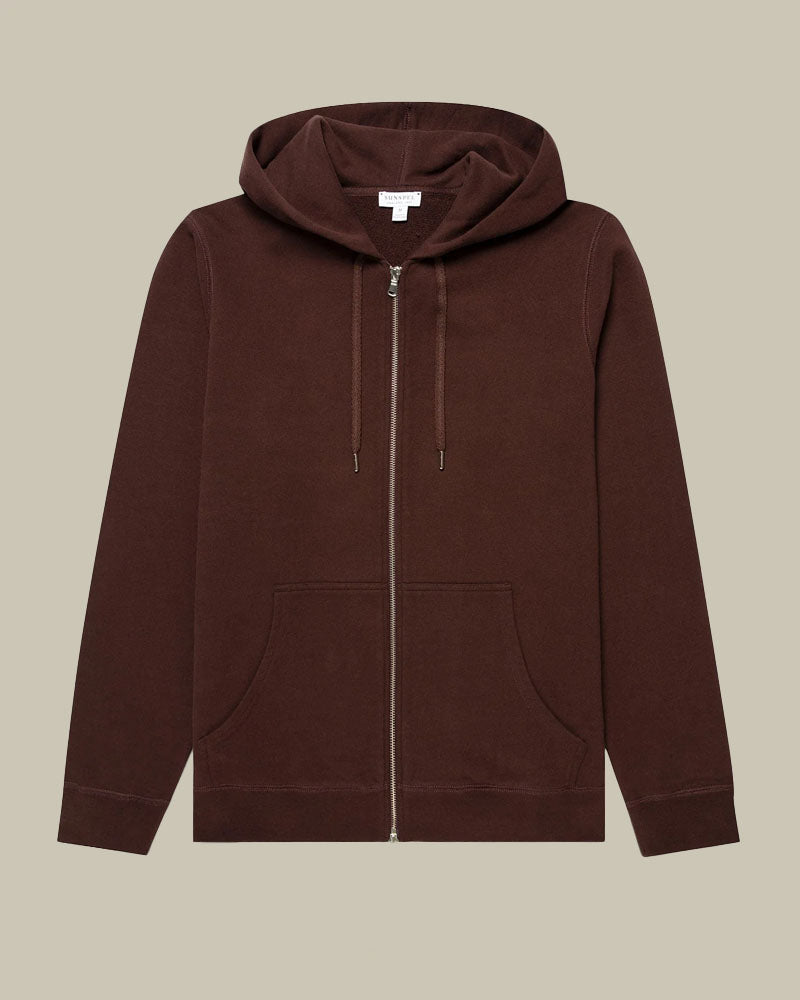Bakelite Loopback Zip Hoodie
