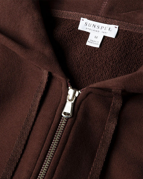 Bakelite Loopback Zip Hoodie