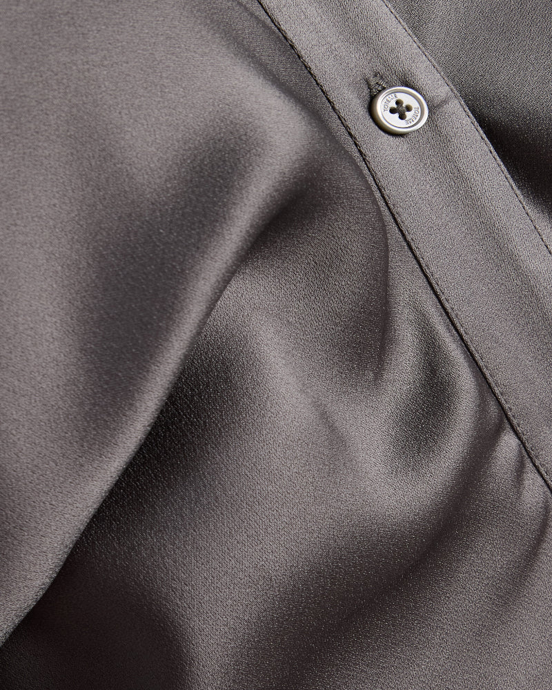 Slouch Shirtdress Graphite