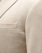 Light Beige Soft Travel Jersey Blazer