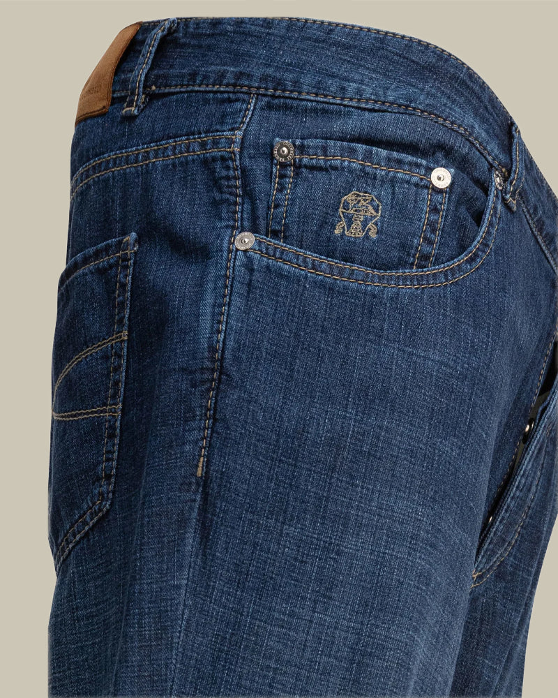 Lightweight Denim Blue Jean