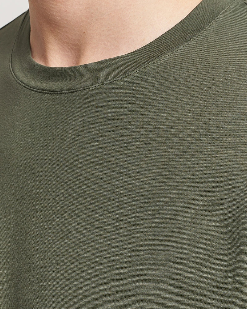 Khaki Fine Cotton T Shirt