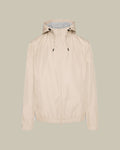 Beige Nylon Hooded Blouson