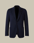 Navy Easy Wear Jersey Jacket