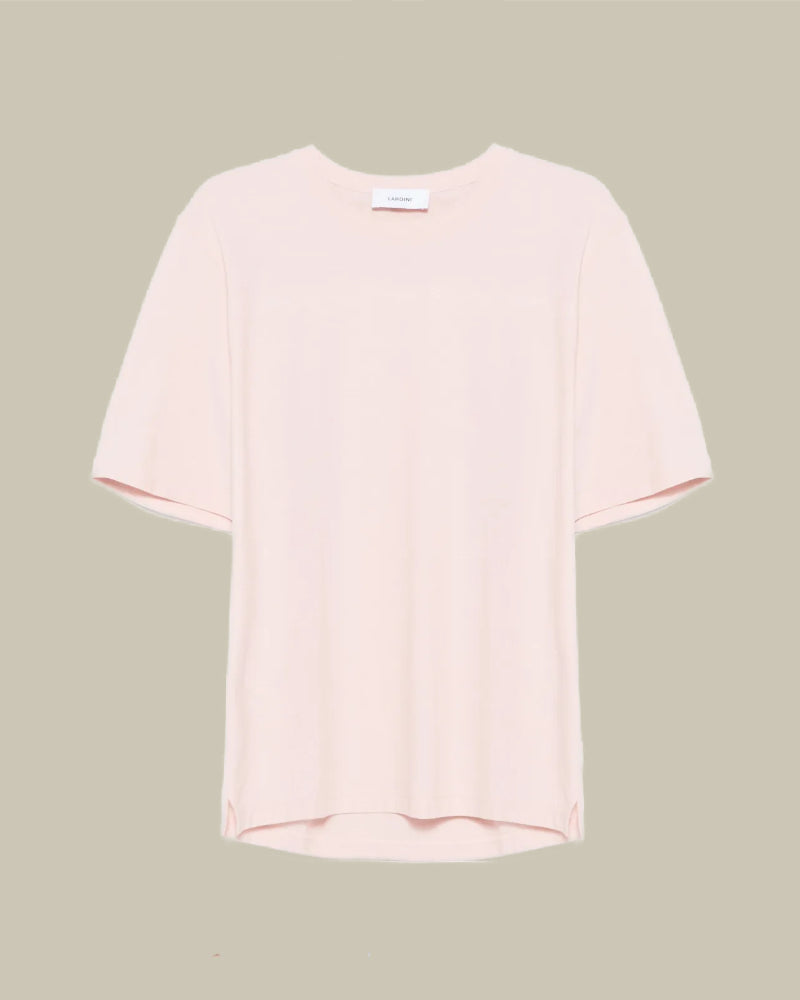 Pink Short Sleeve Cotton T Shirt
